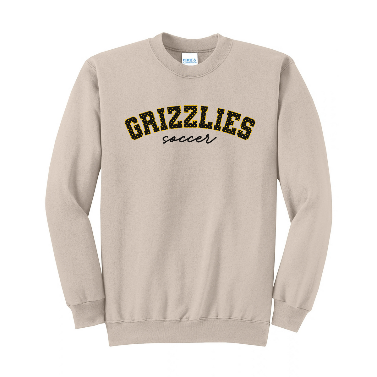Grizzlies Soccer Polka Dot