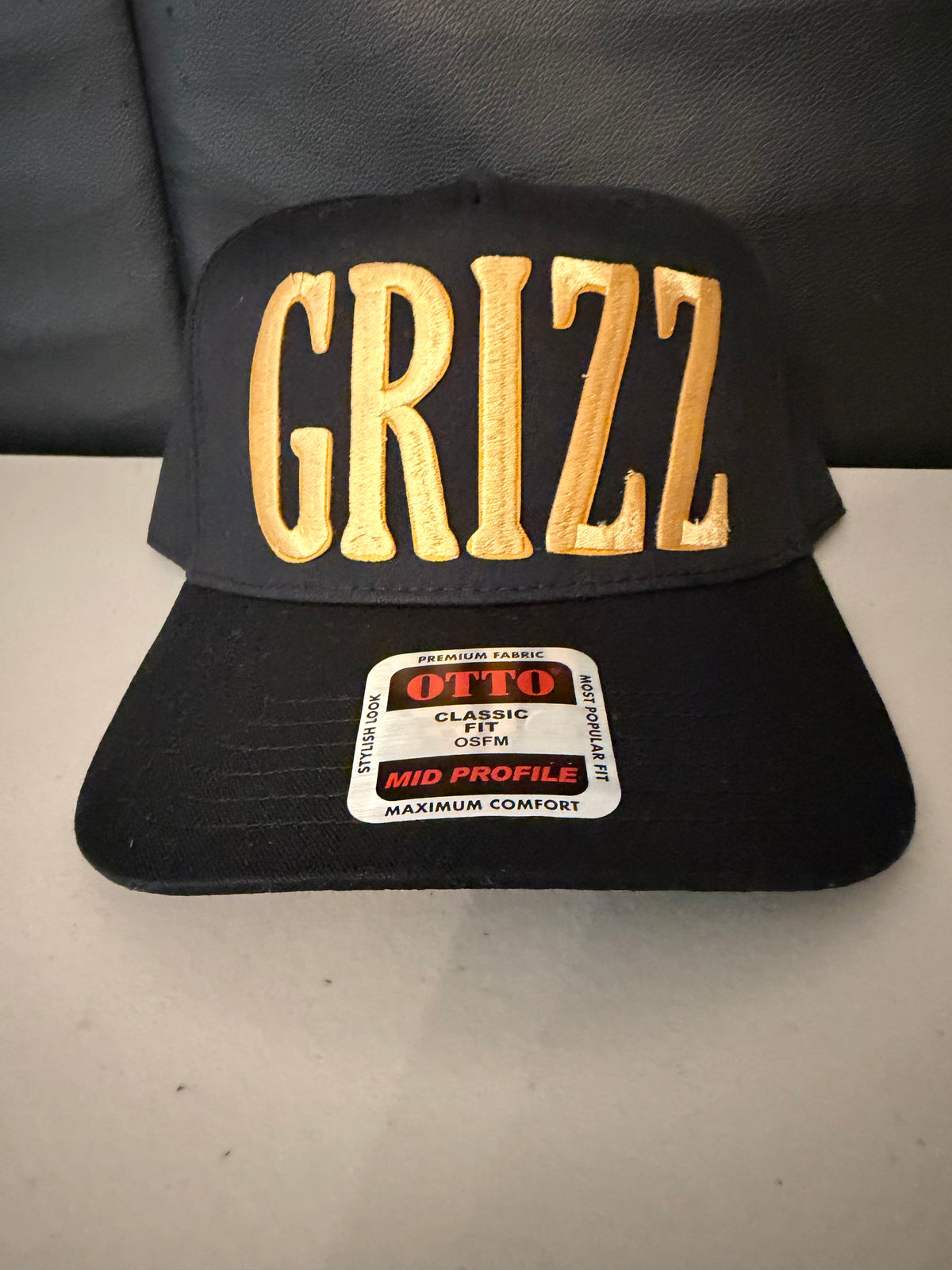 Embroidered Grizz Patch Twill Hat