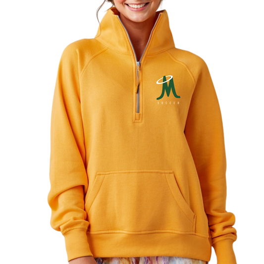 Women's Soccer Logo Half Zip