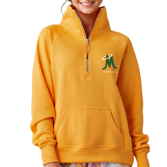 Women's Football Logo Half Zip