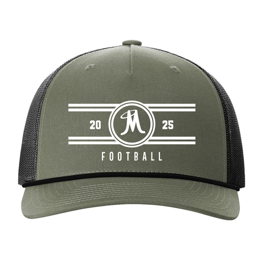 Miners Five Panel Trucker Hat Football