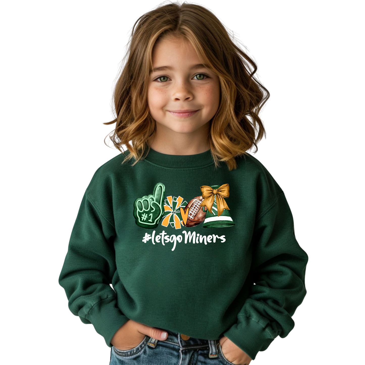 YOUTH #LetsGoMiners Cheer