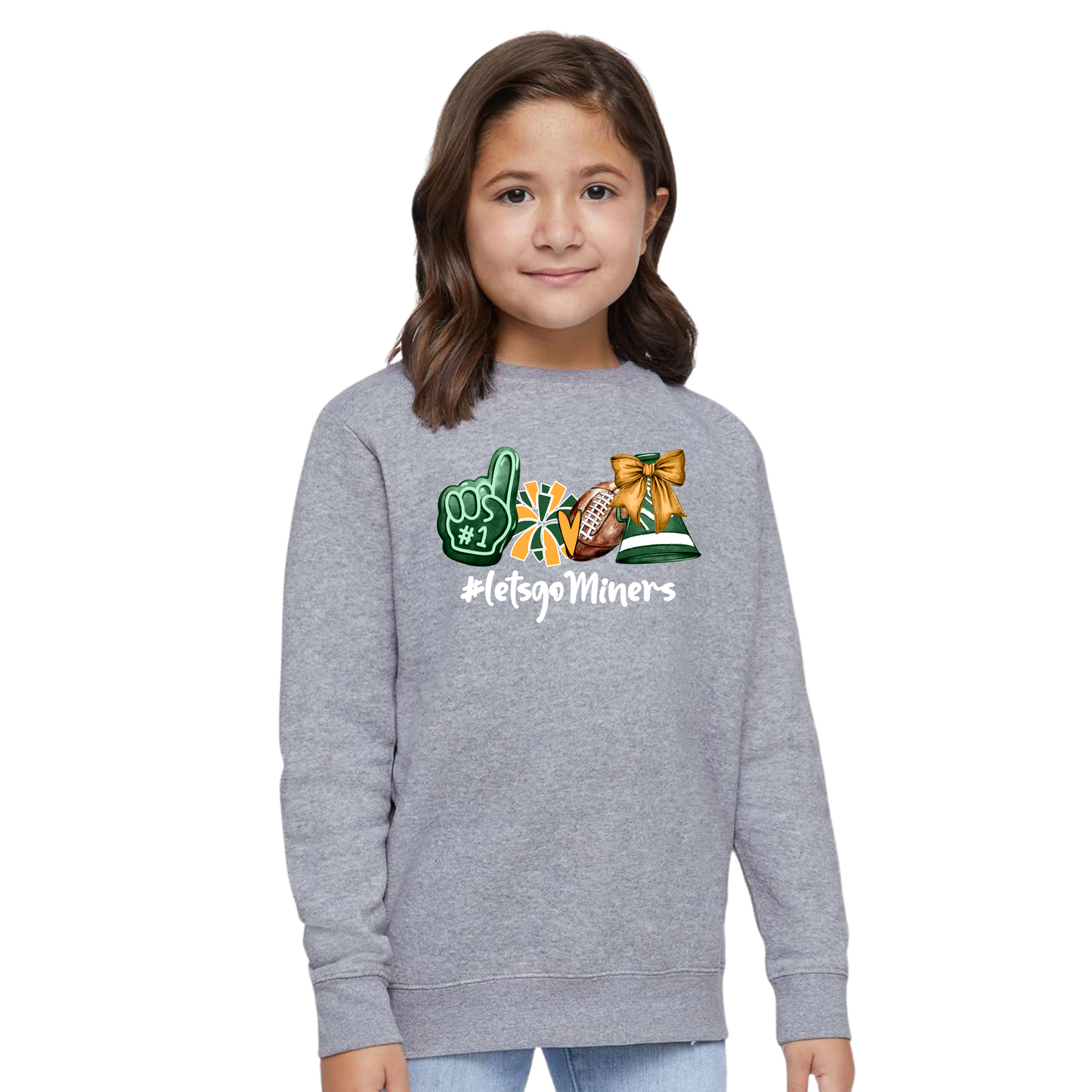 YOUTH #LetsGoMiners Cheer