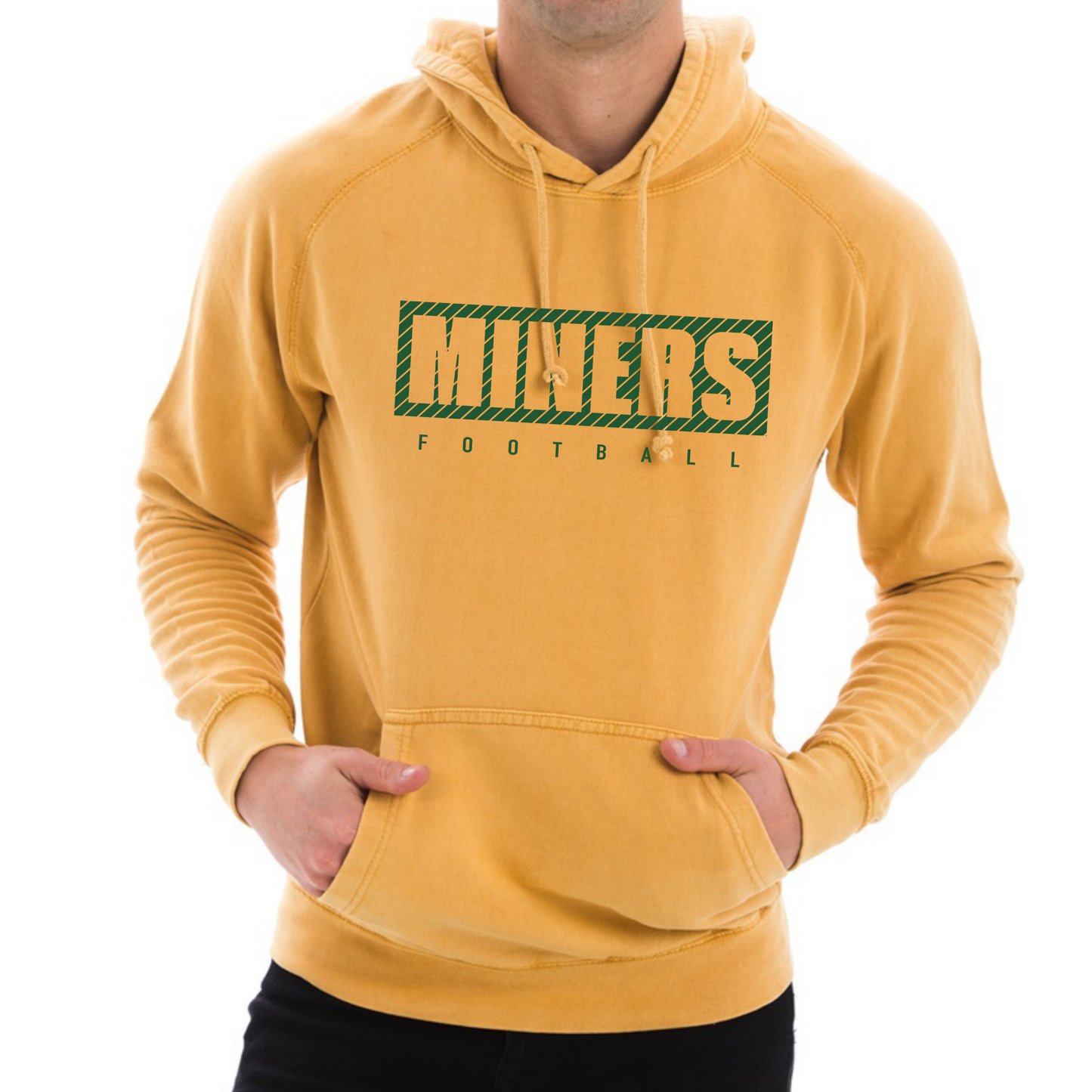 Miners Vintage Diagonal Football