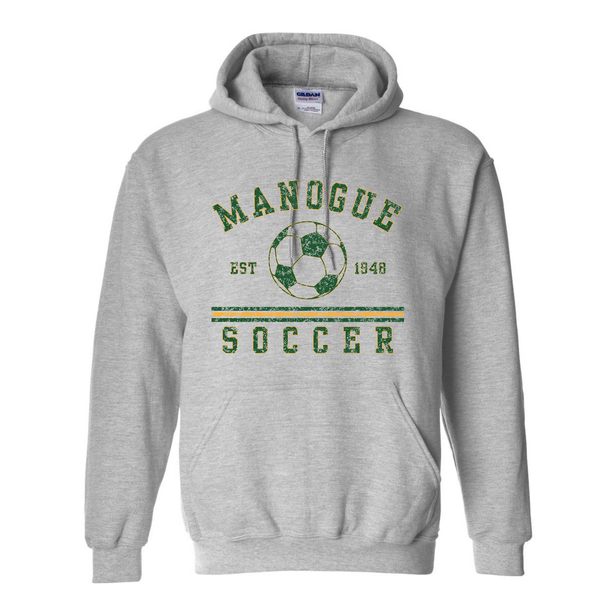 Distressed Vintage Manogue Soccer