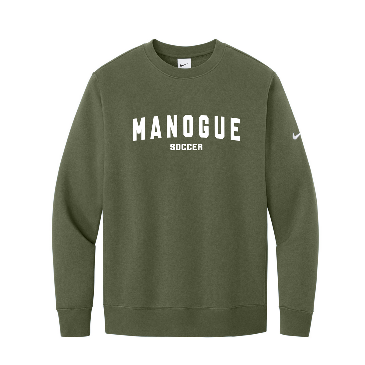Nike Club Fleece Sleeve Swoosh Crew - Soccer