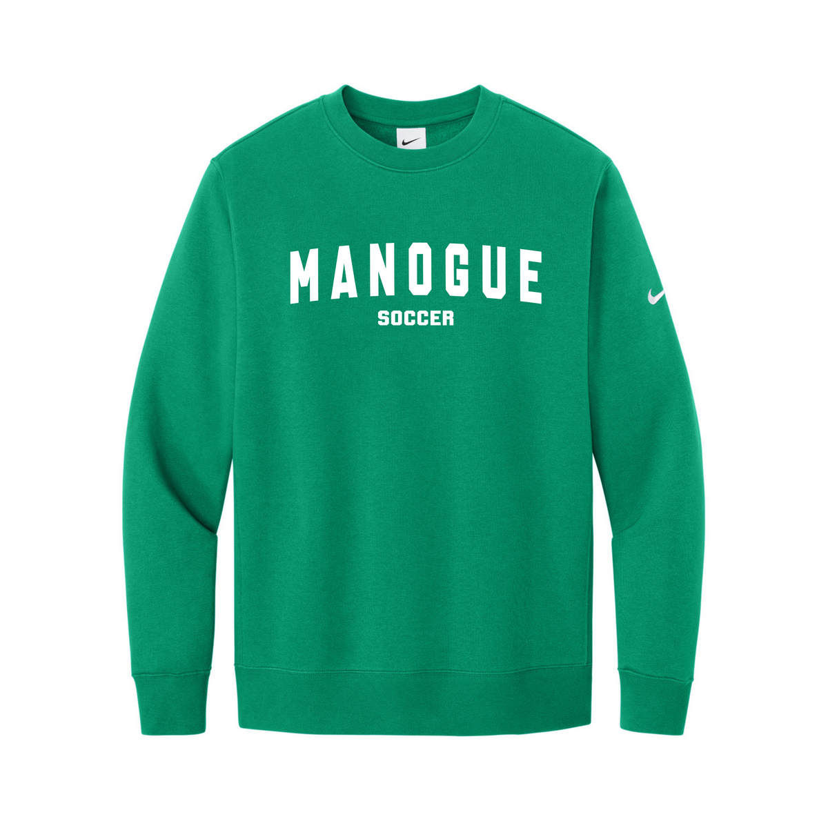 Nike Club Fleece Sleeve Swoosh Crew - Soccer