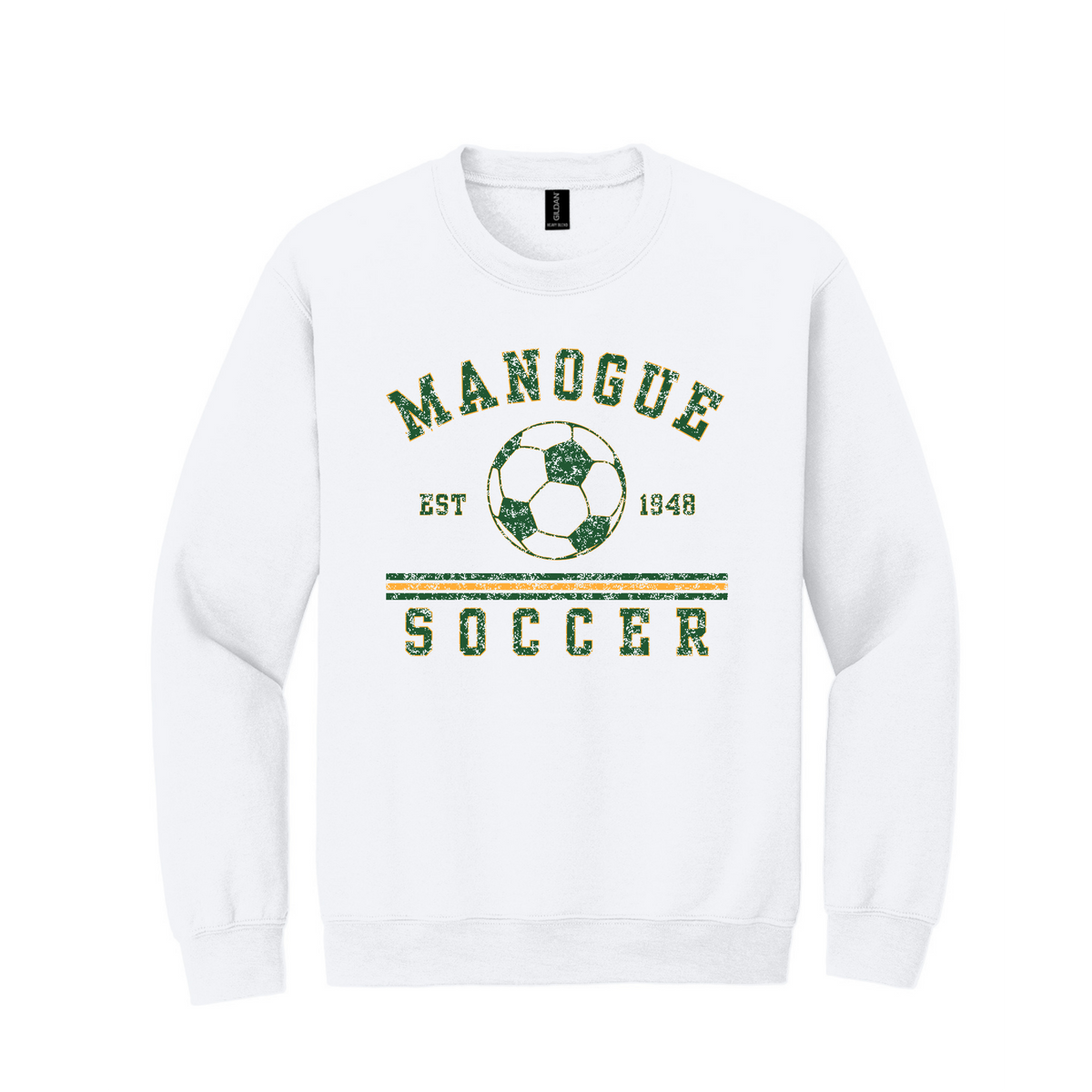 Distressed Vintage Manogue Soccer