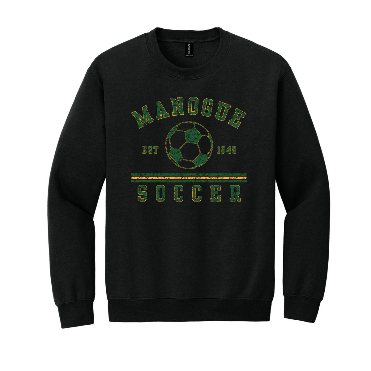 Distressed Vintage Manogue Soccer