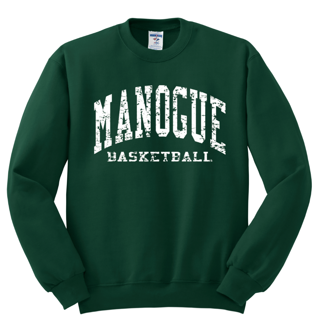 Distressed Manogue Basketball