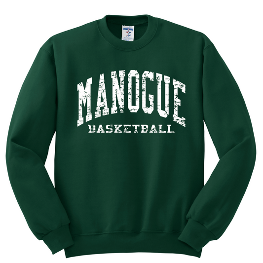 Distressed Manogue Basketball