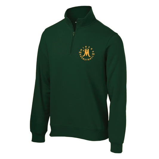 Quarter Zip Basketball Pullover