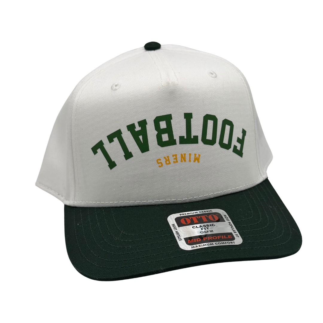 Upside Down Two Toned Football Trucker Hat
