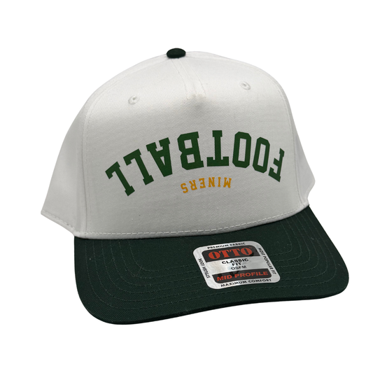 Upside Down Two Toned Football Trucker Hat
