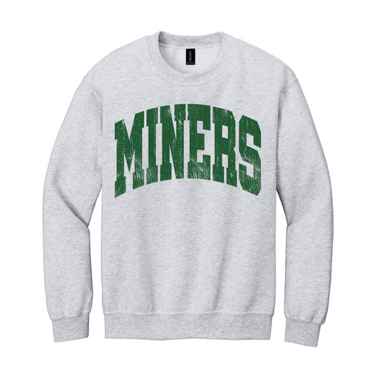 Varsity Curved Miners Football