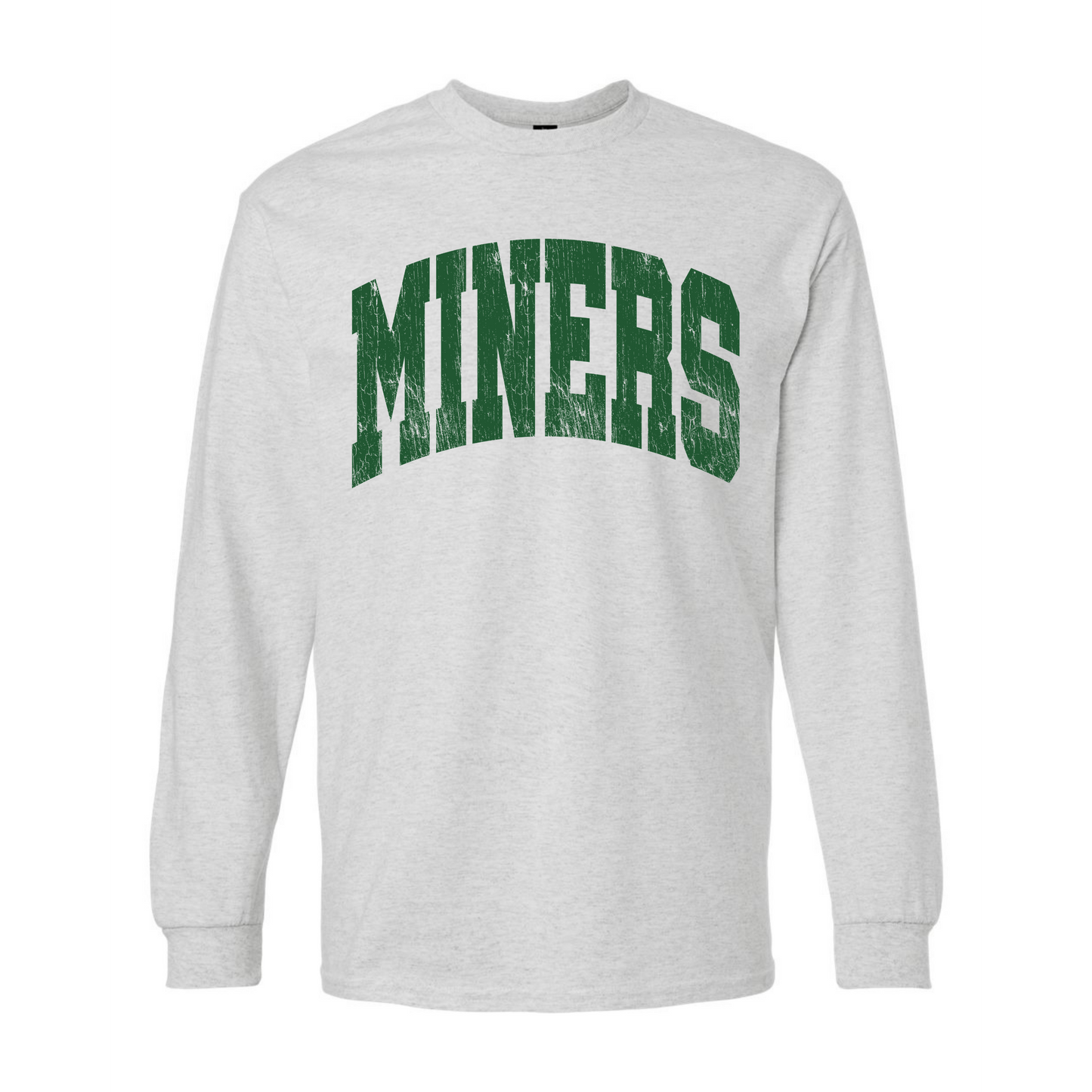 Varsity Curved Miners Football
