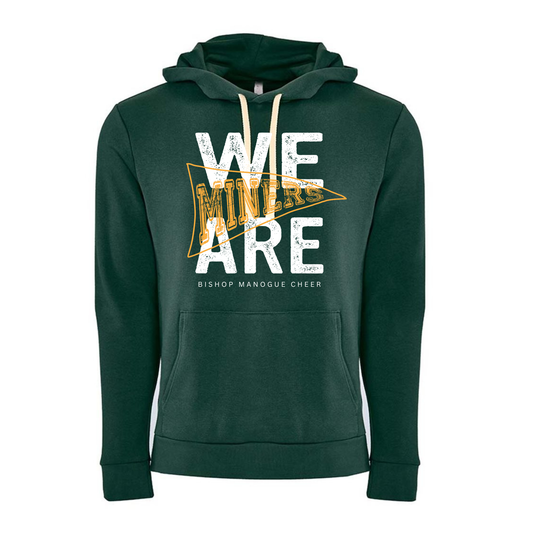 Cheer We Are Miners Santa Barbara Hoodie