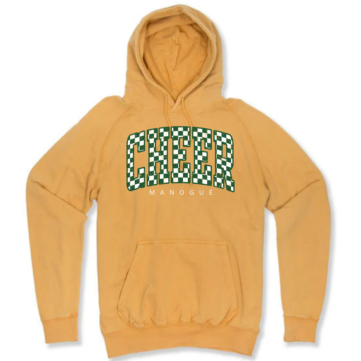 Vintage Gold Hoodie Cheer