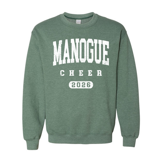 Distressed Manogue Cheer