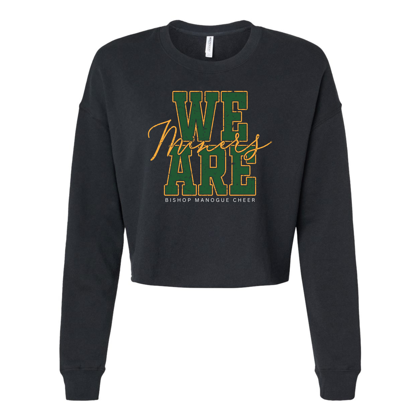 Women's Lightweight Cropped Crewneck We Are Miners