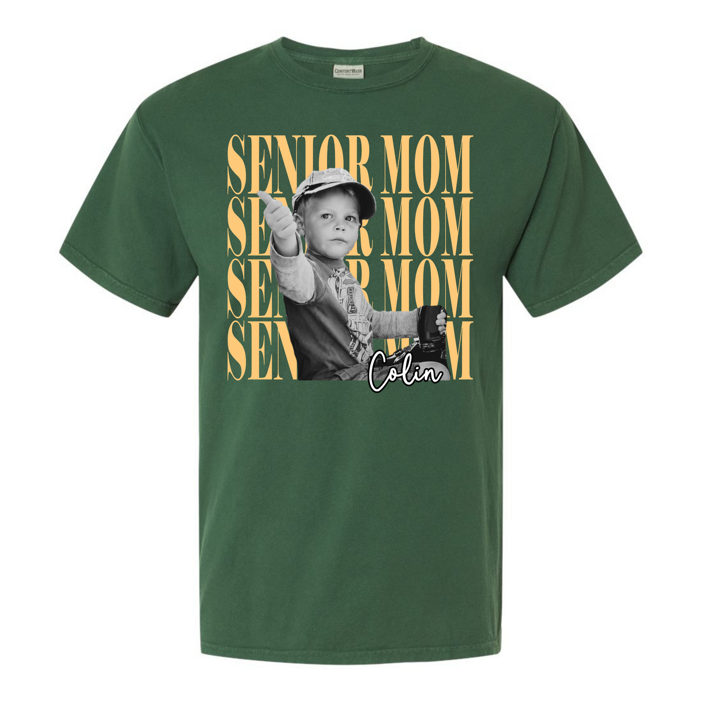 CUSTOM Vintage Senior Mom Picture Shirt