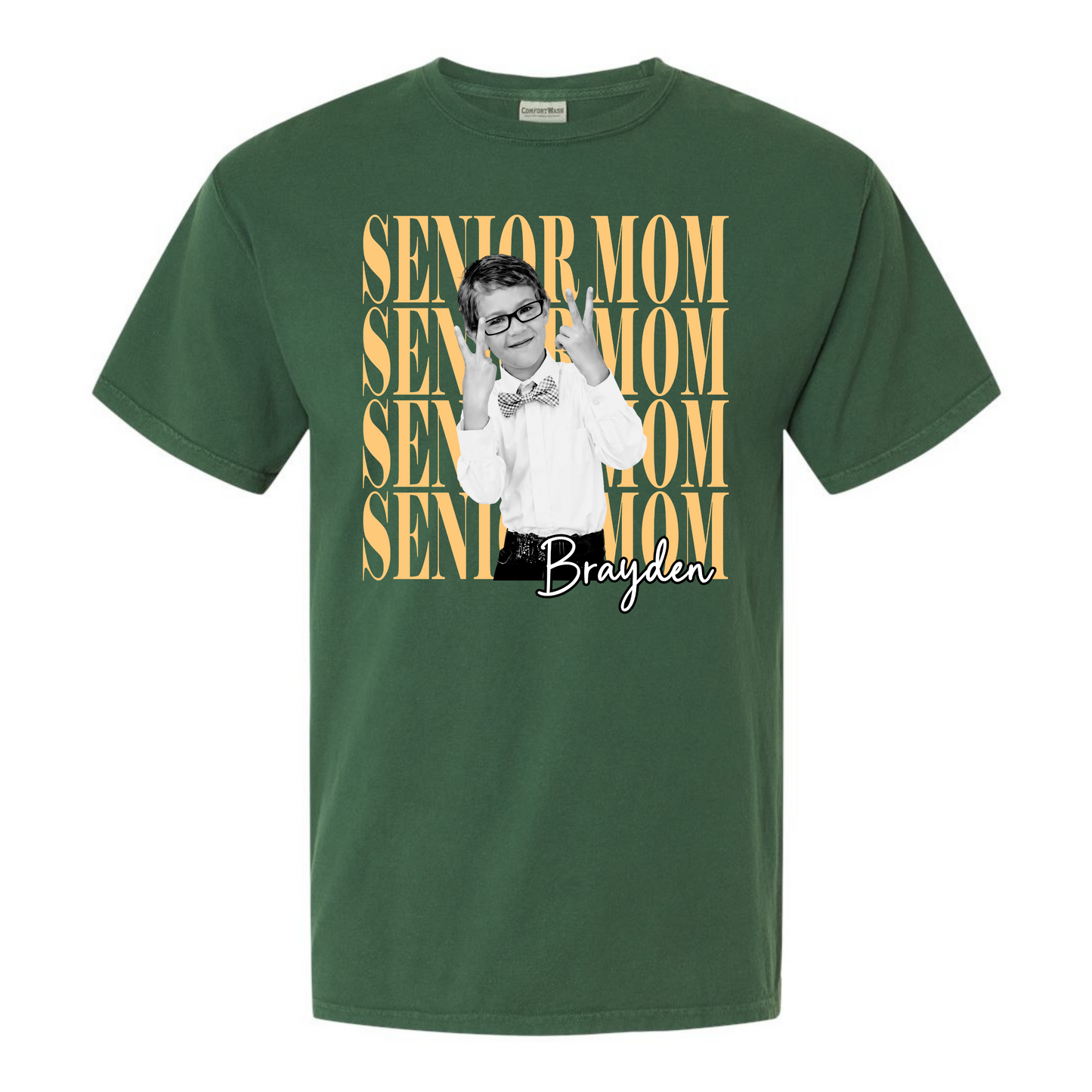CUSTOM Vintage Senior Mom Picture Shirt