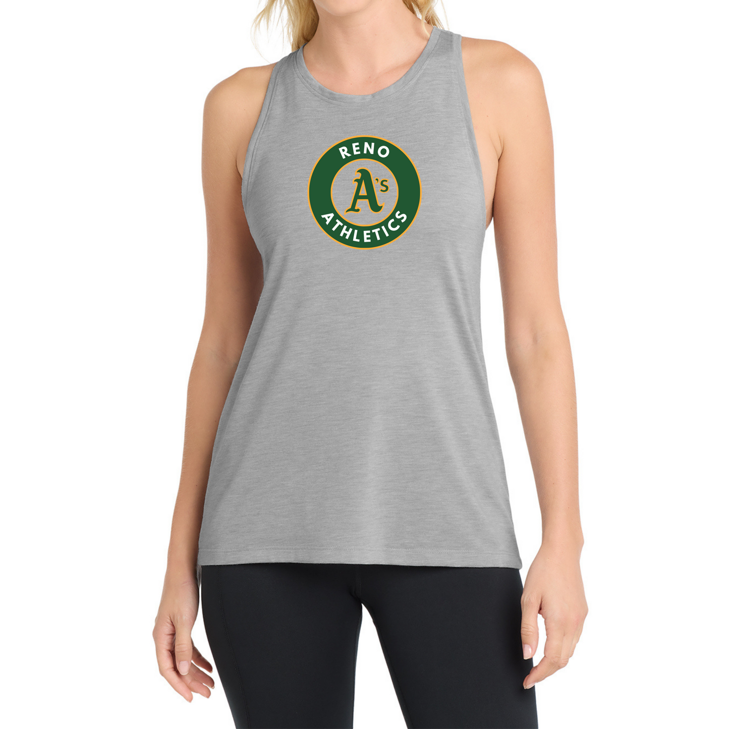 Women's Tri-Blend Wicking Tank Athletics Bball