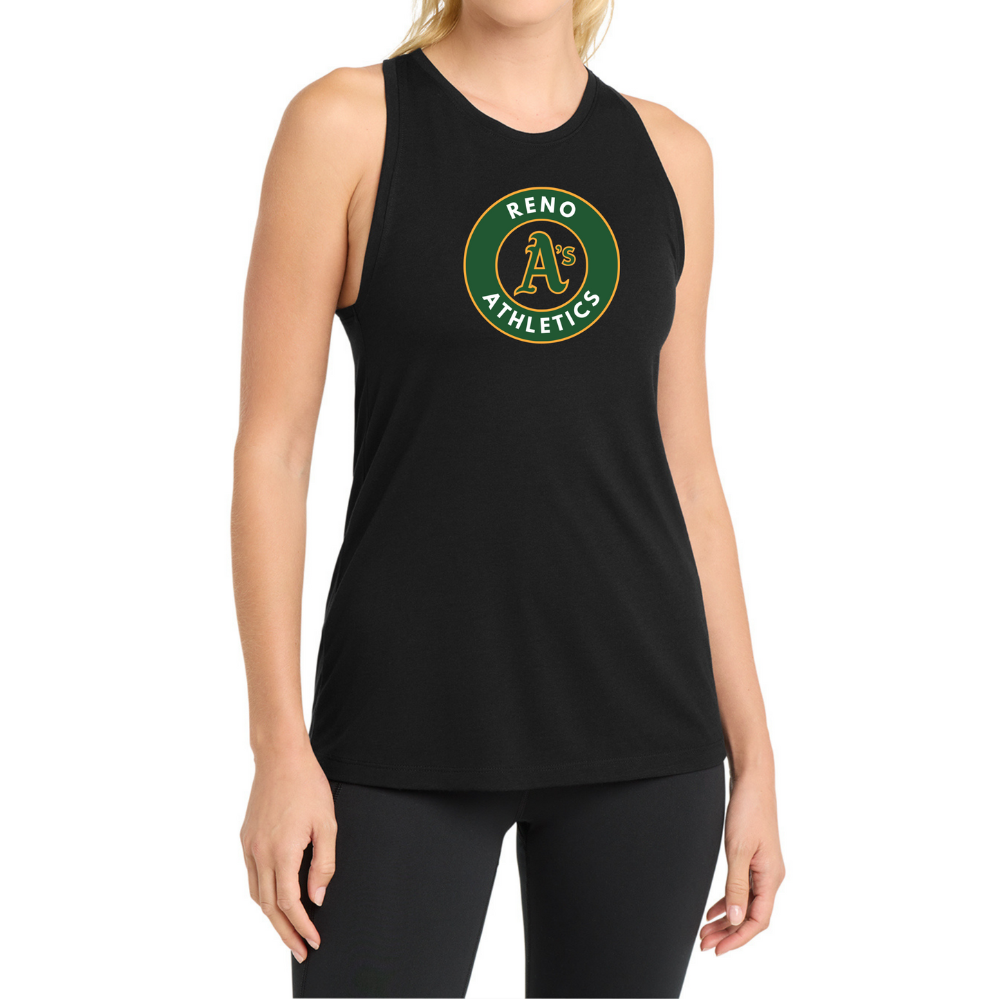Women's Tri-Blend Wicking Tank Athletics Bball
