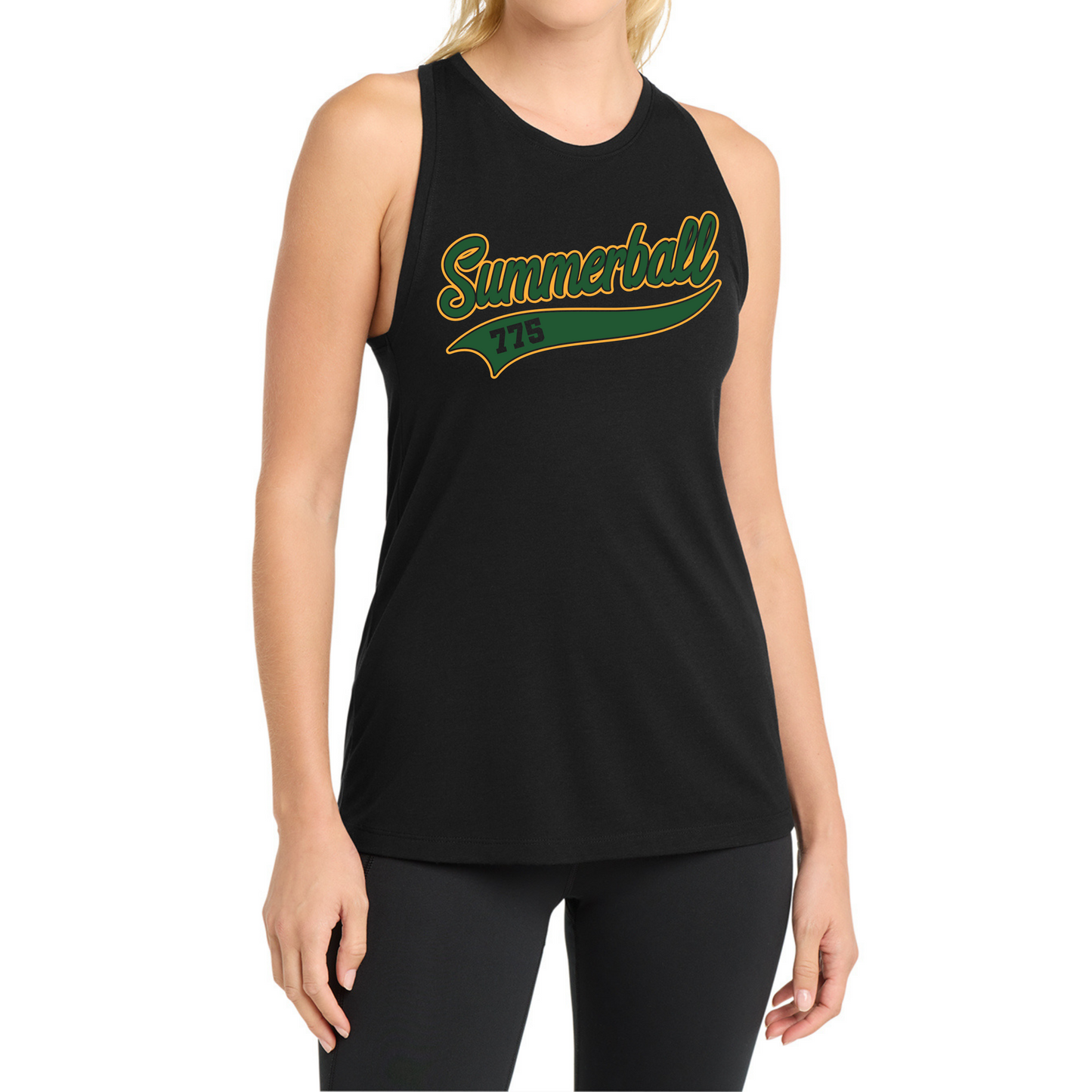 Women's Tri-Blend Wicking Tank Athletics Bball