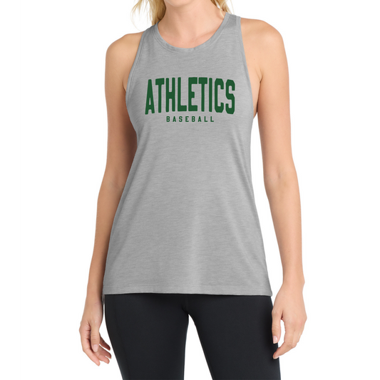 Women's Tri-Blend Wicking Tank Athletics Bball