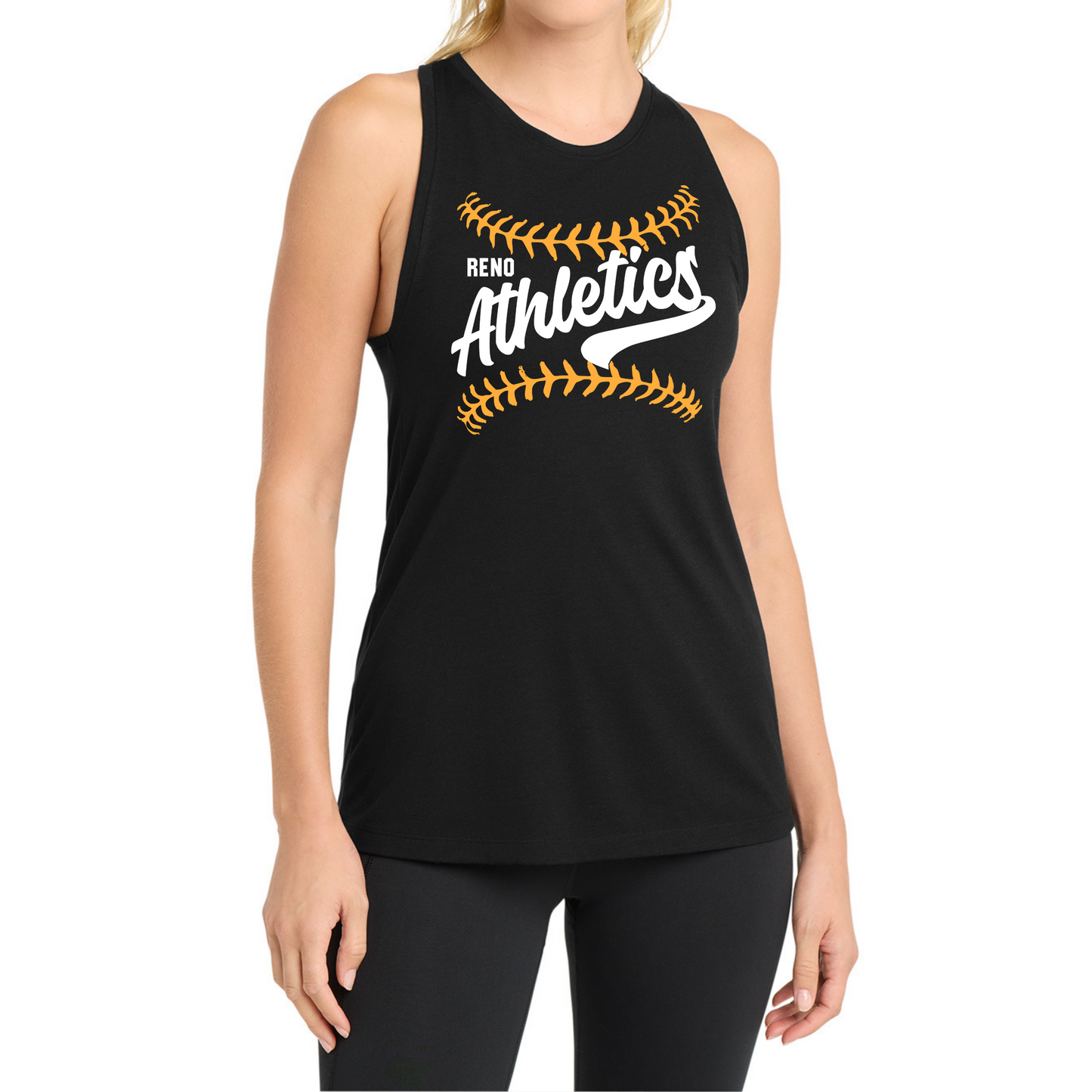 Women's Tri-Blend Wicking Tank Athletics Bball