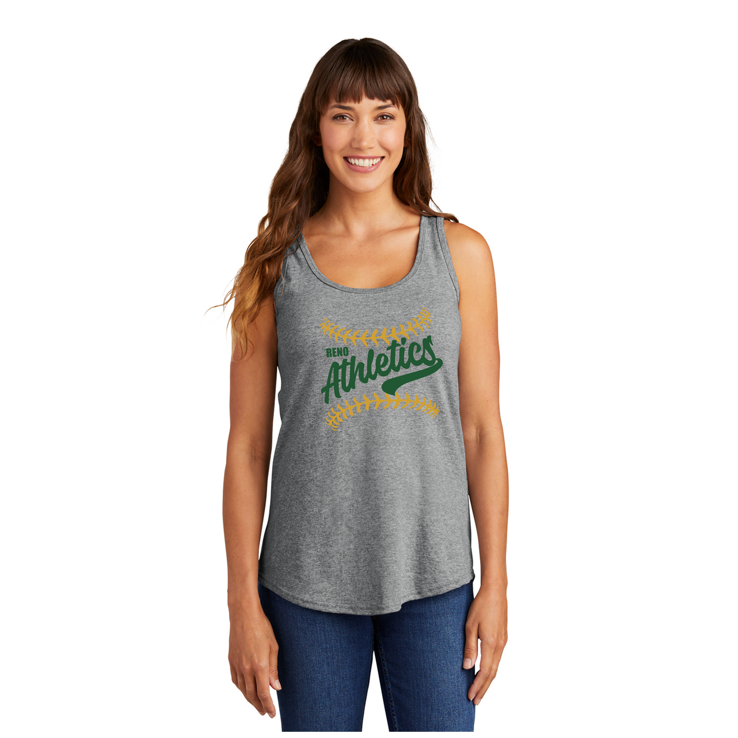 Reno A's Women's Core Cotton Tank