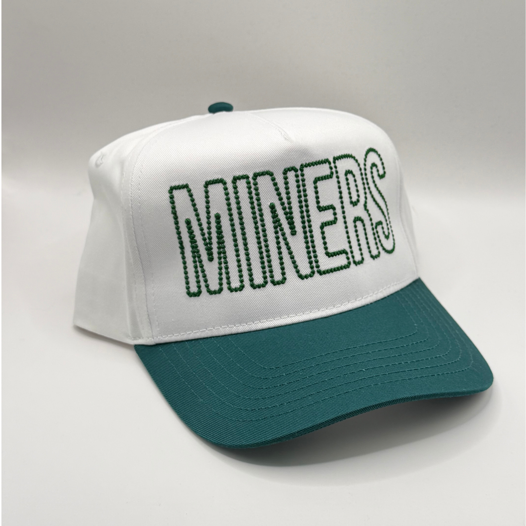 Embroidered Miners Twill Hat