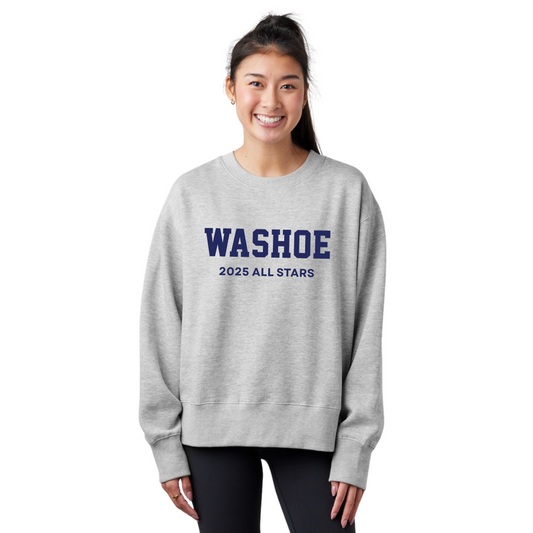 Varsity Women's Boxy Crewneck Pullover