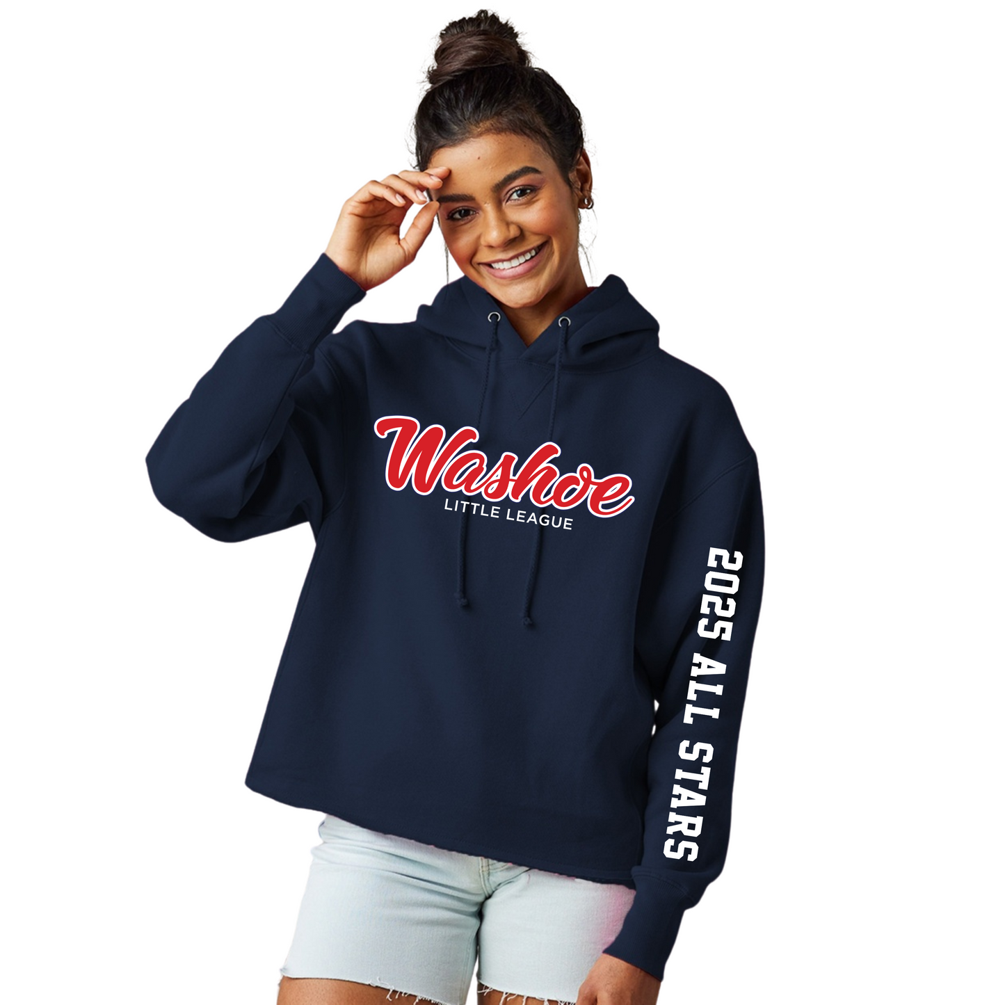 Ladies Boxy Pullover Hoodie