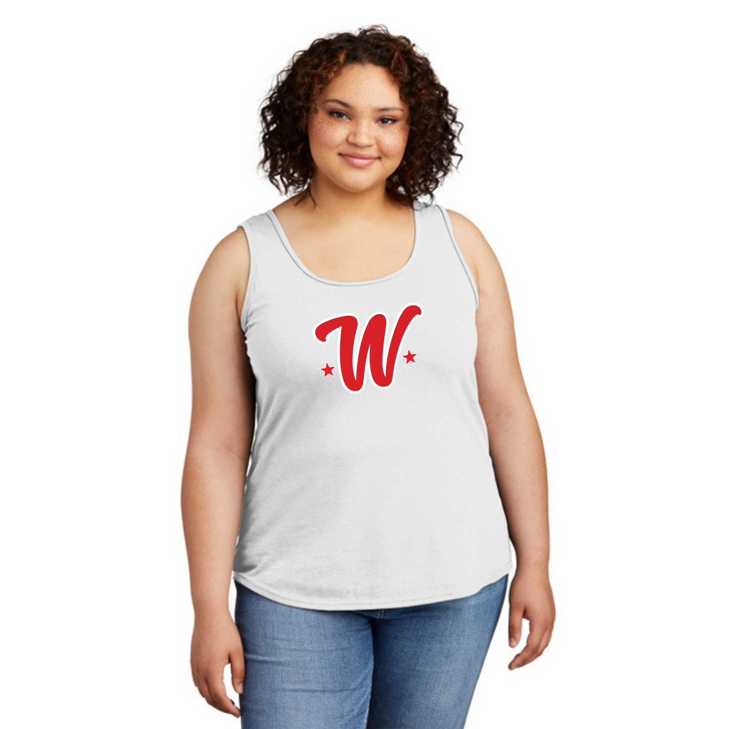 Washoe "W" Logo Women's Core Cotton Tank
